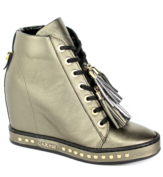 Sneakersy Carinii B4463-L94-000-000-C98 Miedź
