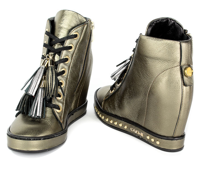 Sneakersy Carinii B4463-L94-000-000-C98 Miedź