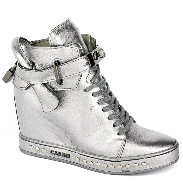 Sneakersy Carinii B4464-L91-000-000-C98 Srebrny