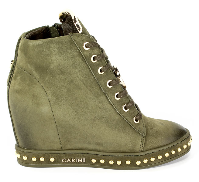 Sneakersy Carinii B4462-I43-000-000-C98 Zielony