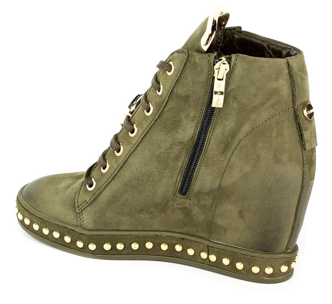 Sneakersy Carinii B4462-I43-000-000-C98 Zielony