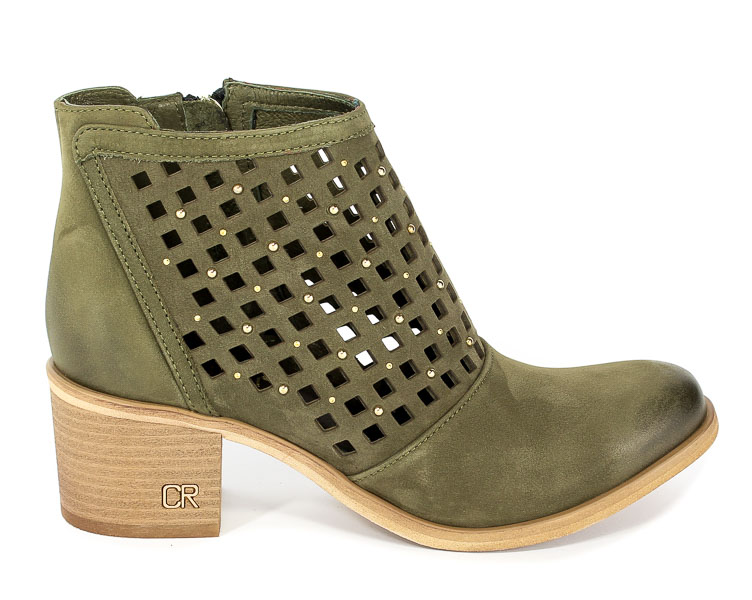 Botki Letnie Carinii B4315-I43-000-000-861 Zielony