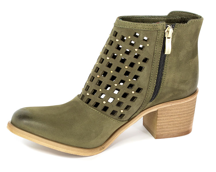 Botki Letnie Carinii B4315-I43-000-000-861 Zielony