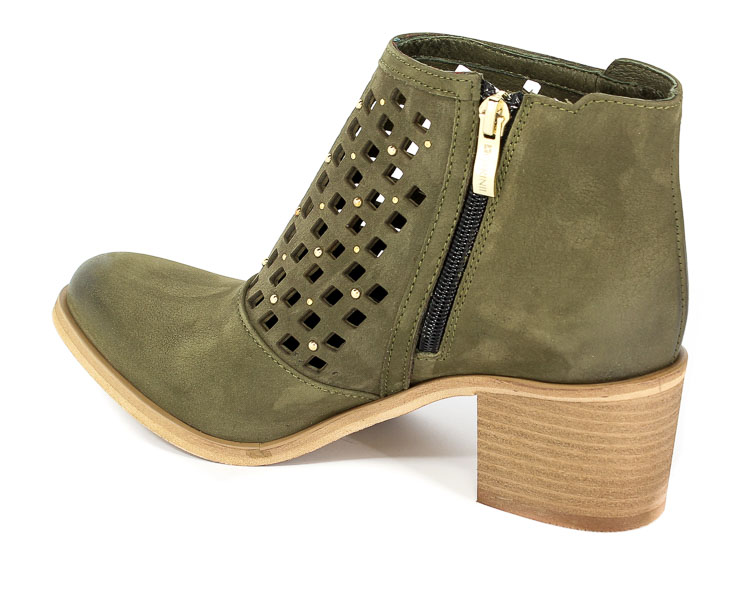 Botki Letnie Carinii B4315-I43-000-000-861 Zielony
