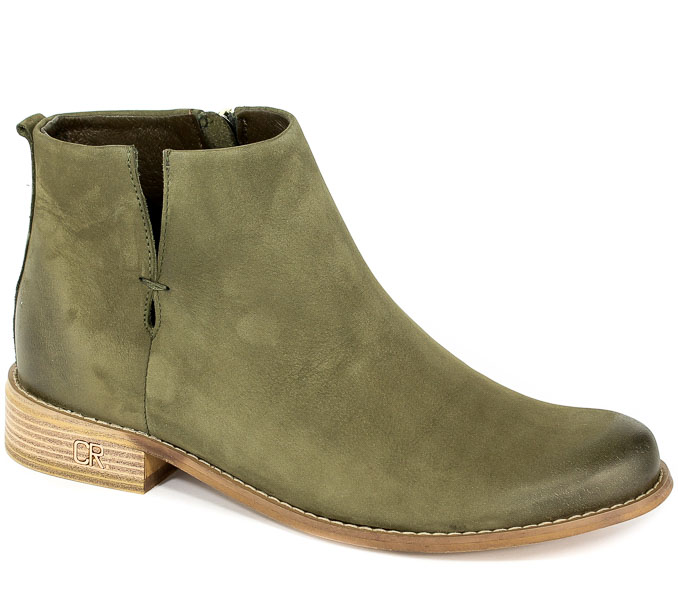 Botki Carinii B4342-I43-000-000-C97 Zielony