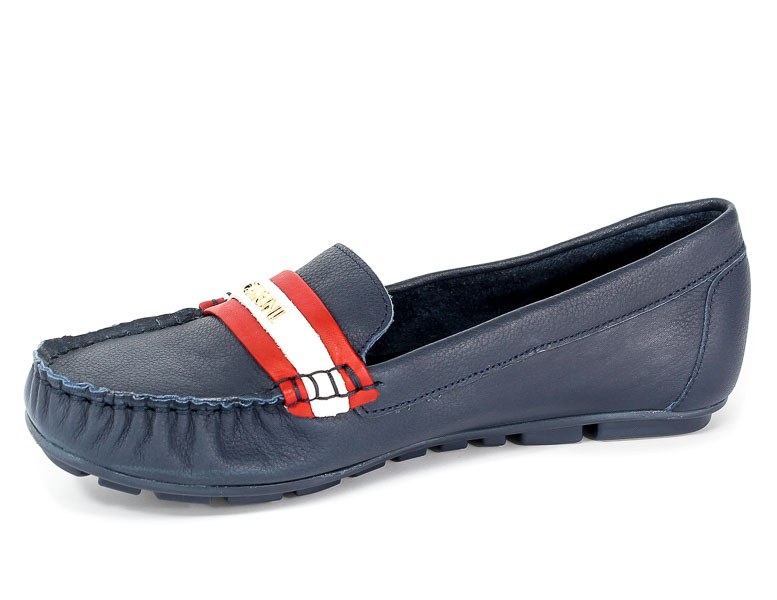 Mokasyny Carinii B4475-I78-L93-L46-C85 Granat