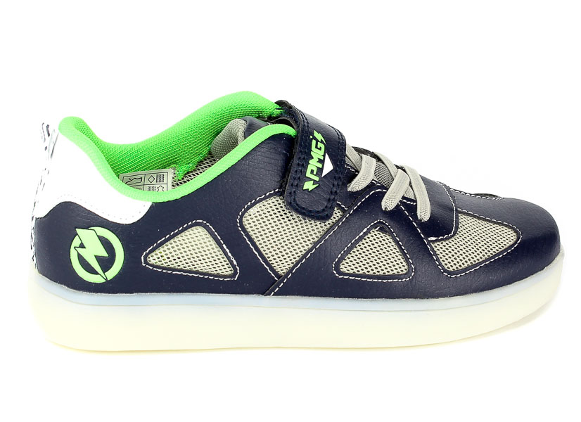 Półbuty Primigi 1455422 Bottal.Pu/Rete/Navy r.24-39