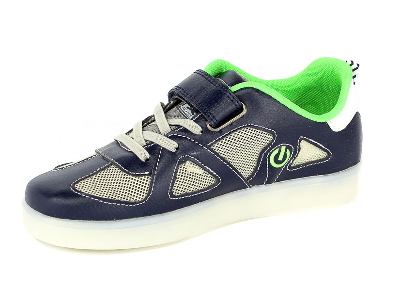 Półbuty Primigi 1455422 Bottal.Pu/Rete/Navy r.24-39