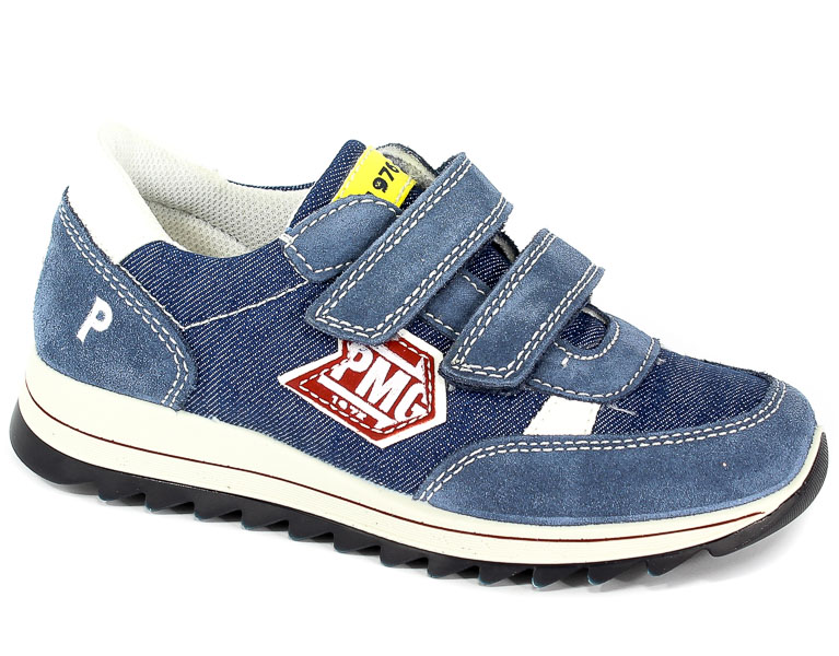 Półbuty Primigi 1376200 Scamosc/T.Jeans/Azzu r.27-30