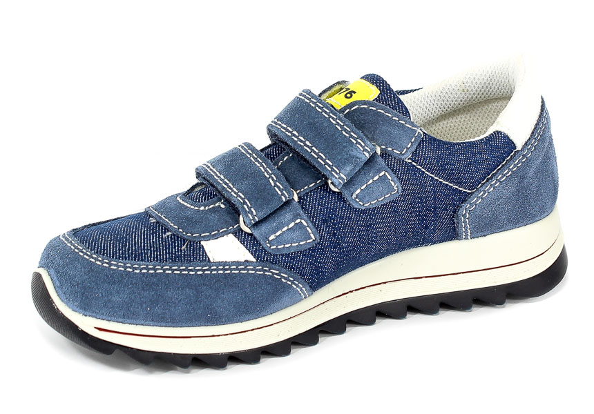 Półbuty Primigi 1376200 Scamosc/T.Jeans/Azzu r.27-30