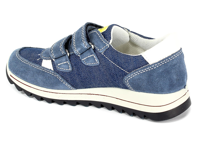 Półbuty Primigi 1376200 Scamosc/T.Jeans/Azzu r.27-30