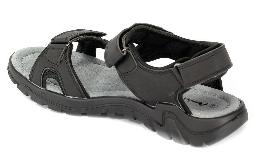 Sandały American 8015-59228A Black