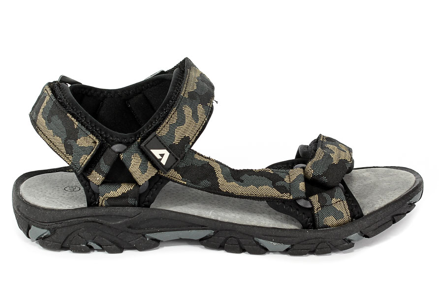 Sandały American RL1728 Soldier Black