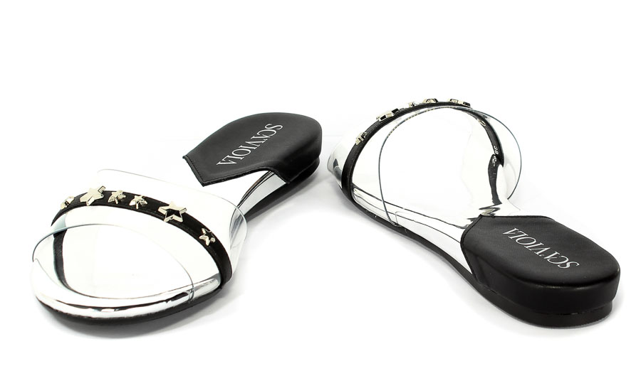 Klapki Sca'viola B-53 Black