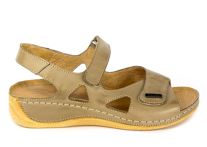 Sandały Pollonus 5-0994-001 Capucino