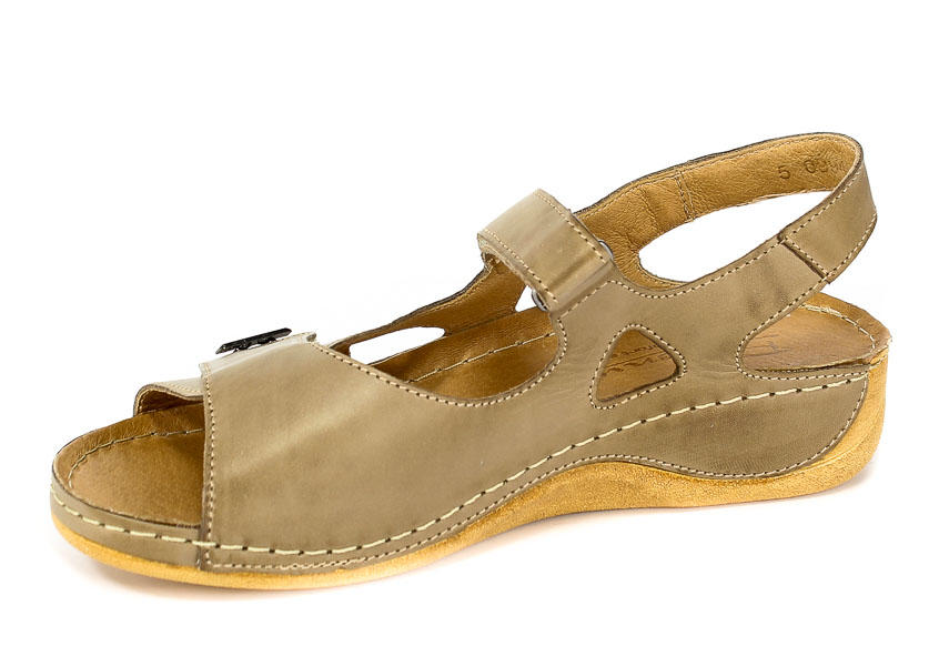 Sandały Pollonus 5-0994-001 Capucino