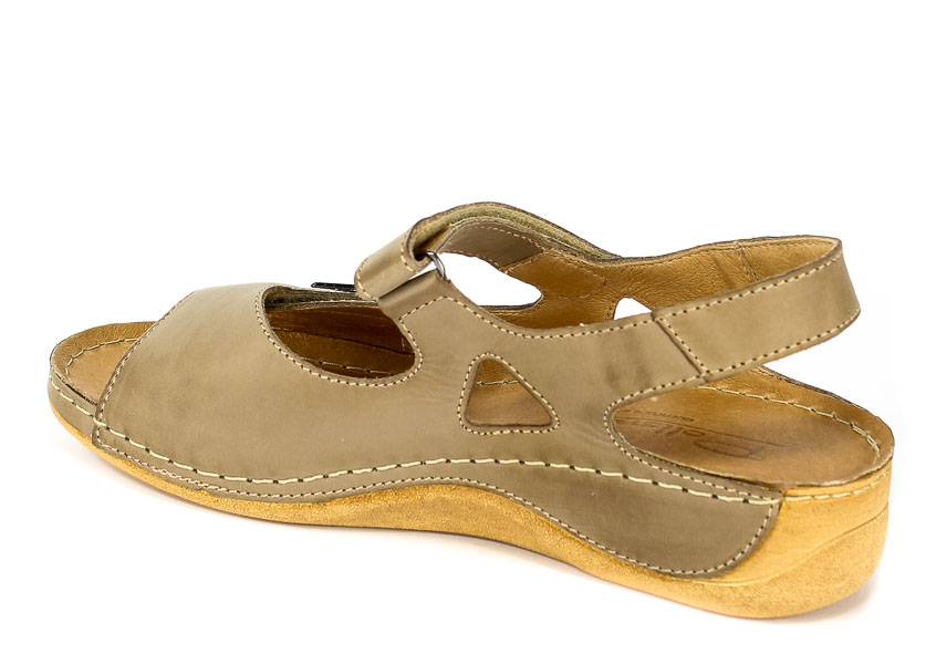 Sandały Pollonus 5-0994-001 Capucino