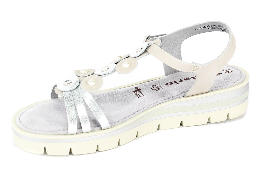 Sandały Tamaris 1-28228-30 296 Grey/Silver