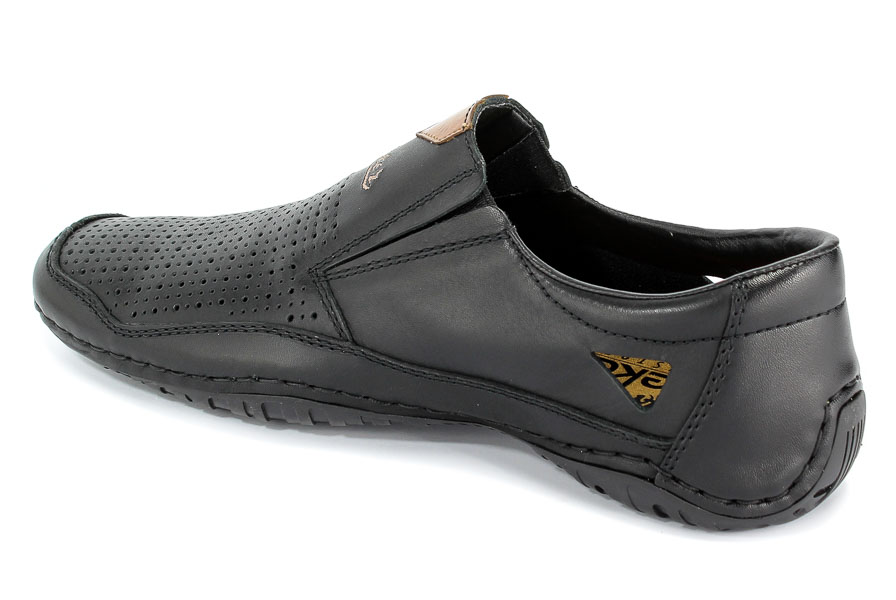 Półbuty Letnie Rieker 06357-00 Black