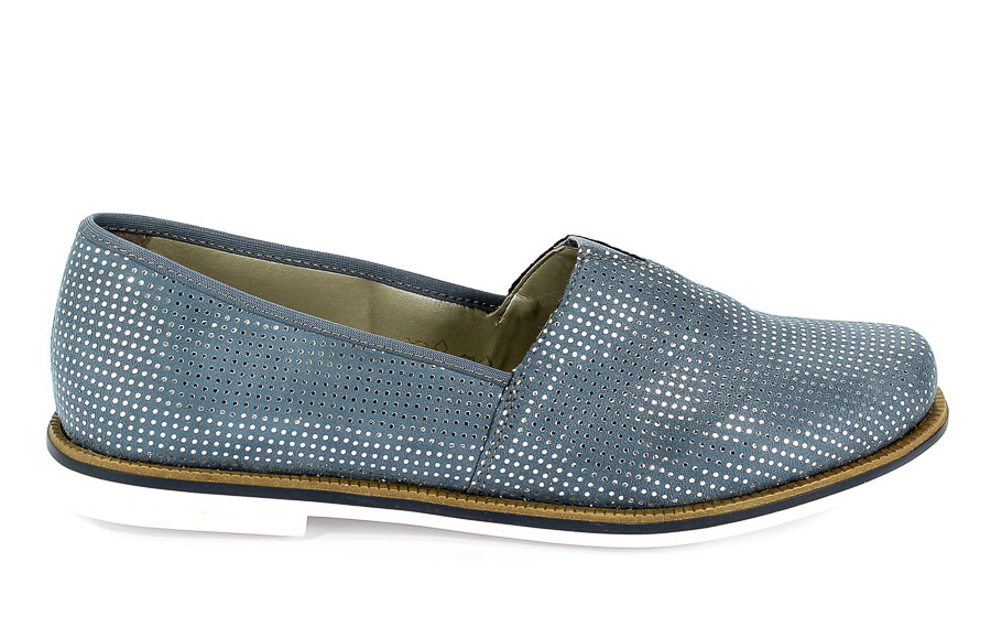 Półbuty Rieker 45551-12 Blue