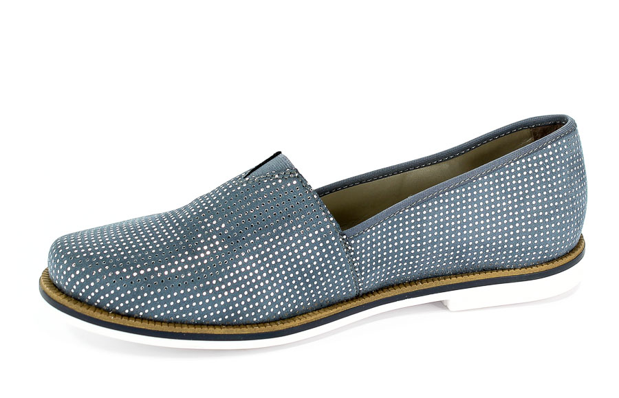Półbuty Rieker 45551-12 Blue
