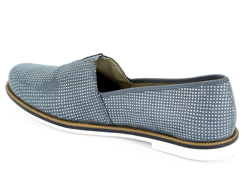 Półbuty Rieker 45551-12 Blue