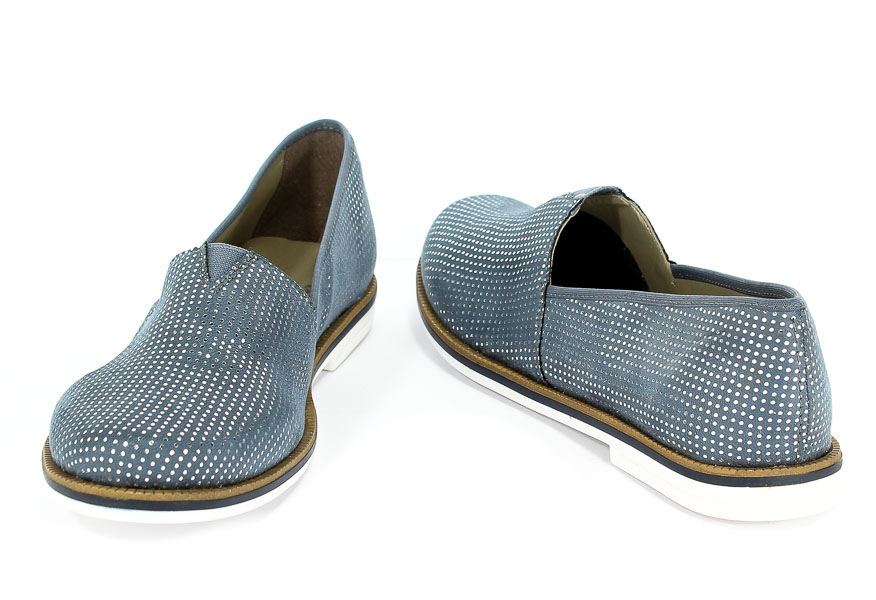 Półbuty Rieker 45551-12 Blue