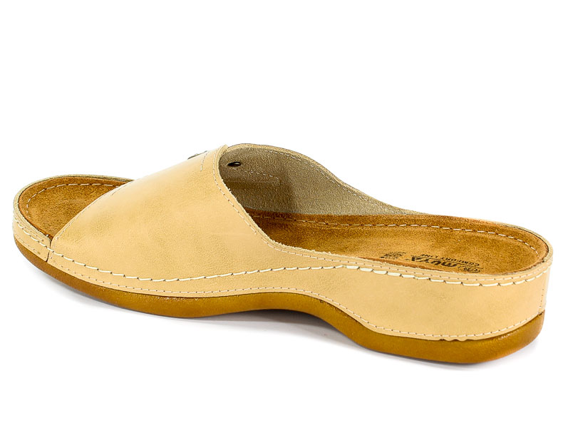 Klapki Muya Mu 418204 Beige