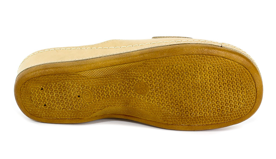 Klapki Muya Mu 418204 Beige