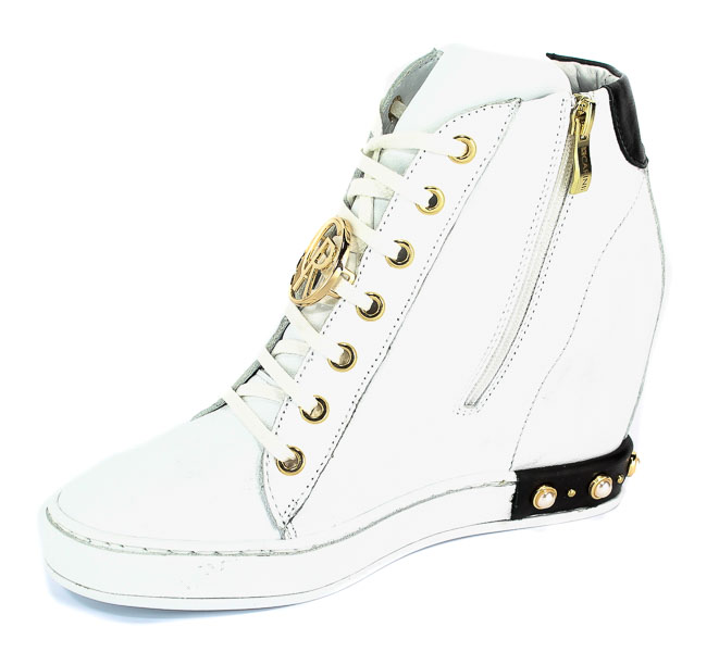 Sneakersy Carinii B4635-L46-E05-000-C98 Biały