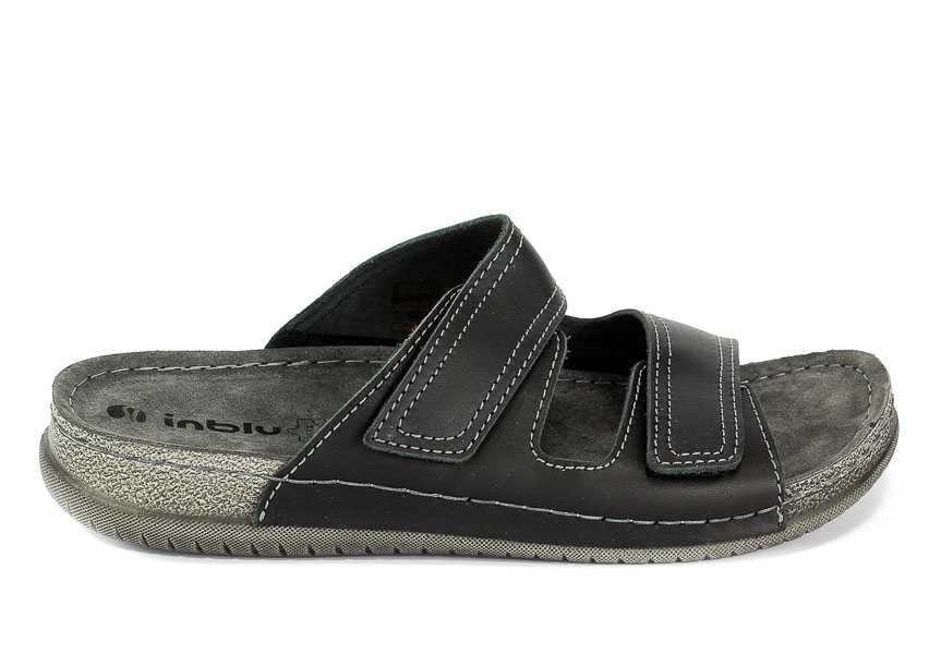 Klapki Inblu TH000006 Czarny