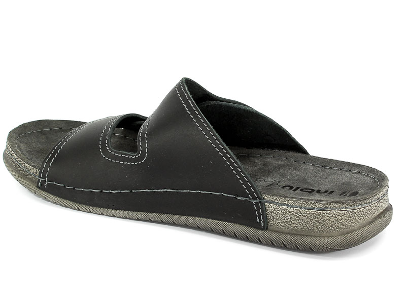 Klapki Inblu TH000006 Czarny