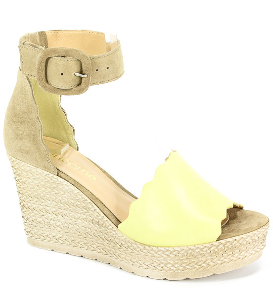 Sandały Uncome 26111 Beige/Żólty