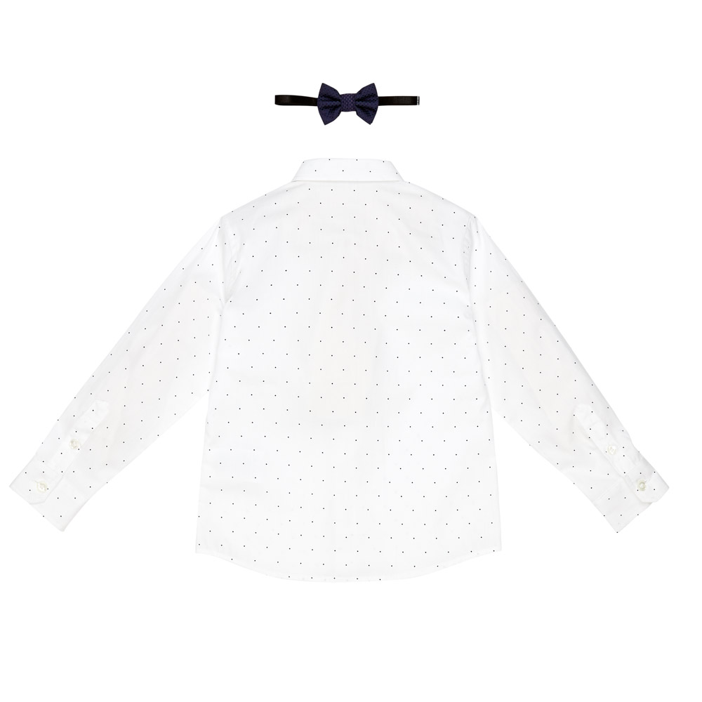 Koszula+Muszka Primigi Outerwear 41162411 Kropki 3-6 Lat