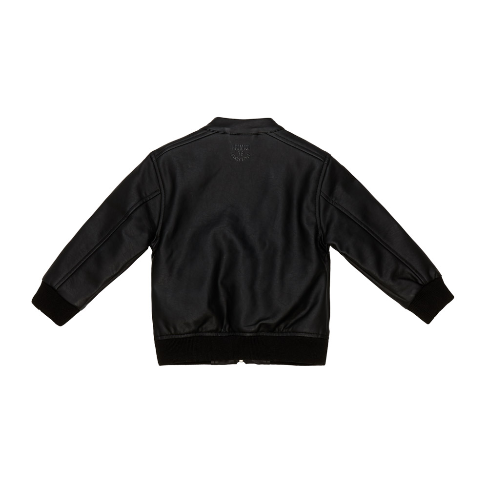 Kurtka Skórzana Primigi Outerwear 41101031 Czarny 7-14 Lat