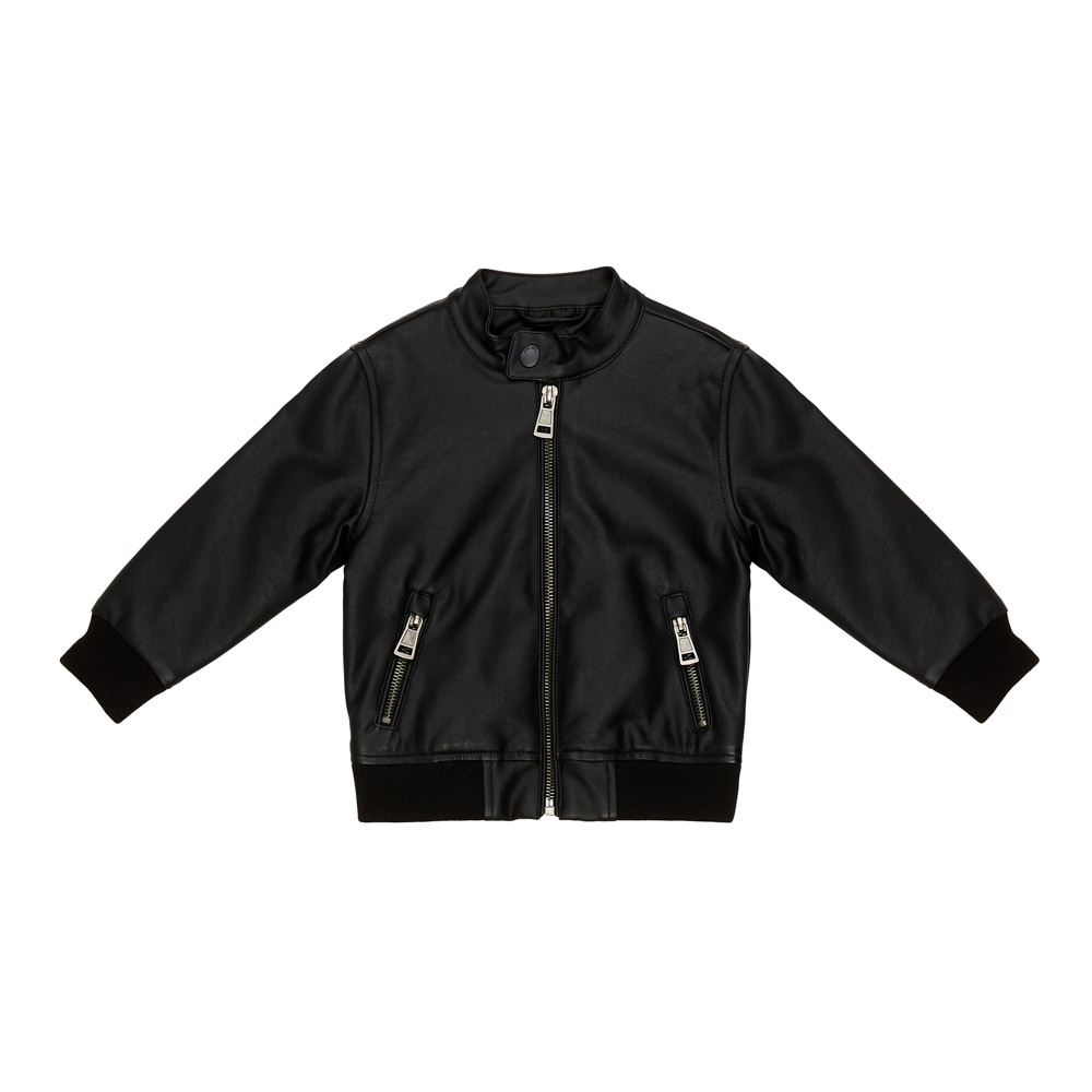 Kurtka Skórzana Primigi Outerwear 41101031 Czarny 7-14 Lat
