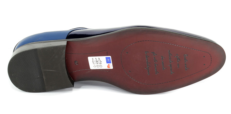 Półbuty Euro Moda ST 420 Granat 090/091/T