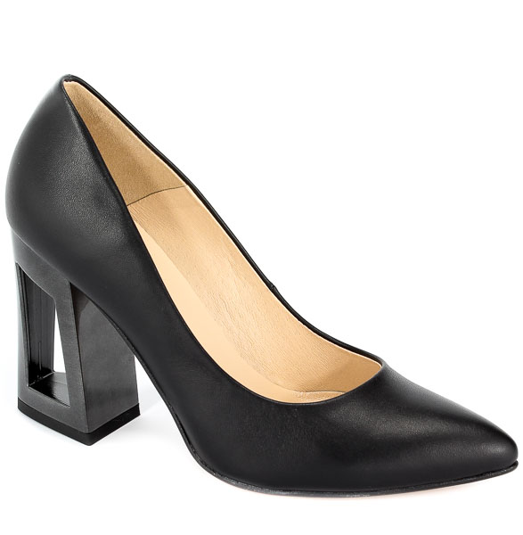 Czółenka Damiss DS-29/8 Czarne Lico