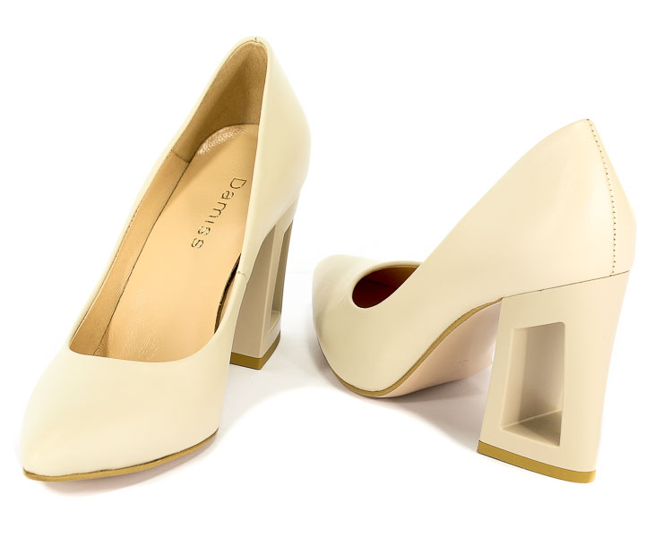 Czółenka Damiss DS-29/8 Latte Lico