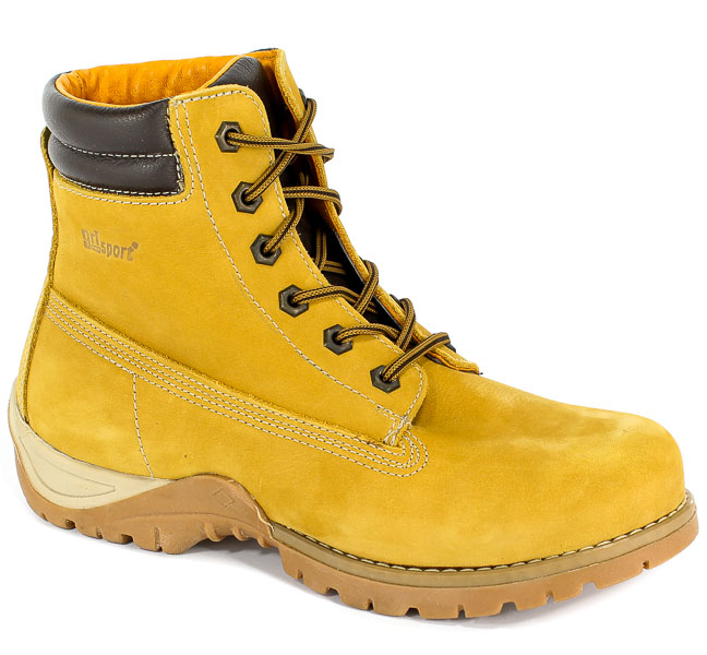 Trzewiki Grisport 242NV1 Giallone Nabuck Scarpe