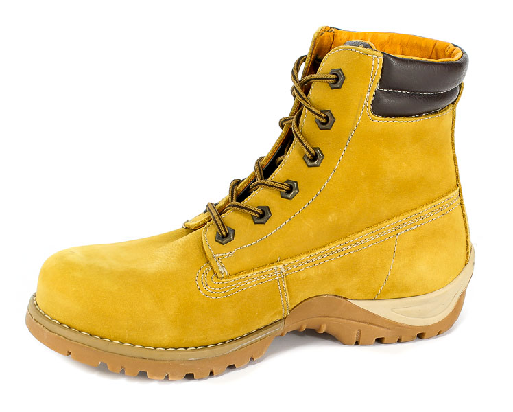 Trzewiki Grisport 242NV1 Giallone Nabuck Scarpe