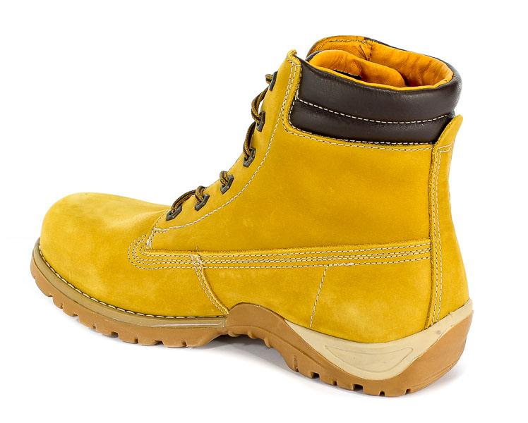 Trzewiki Grisport 242NV1 Giallone Nabuck Scarpe