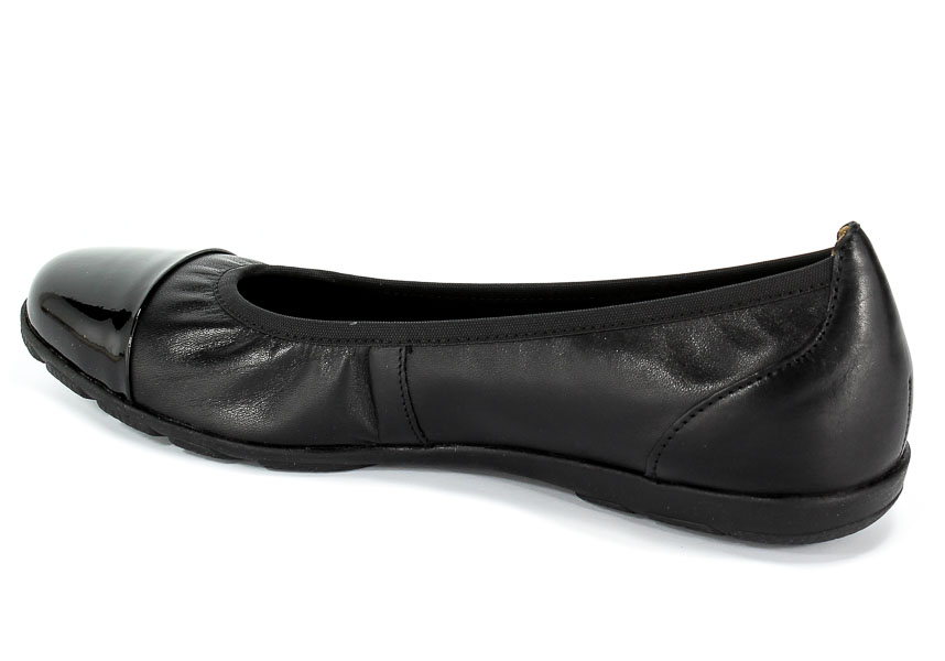 Baleriny Caprice 9-22102-21 026 Blk Nappa Comb