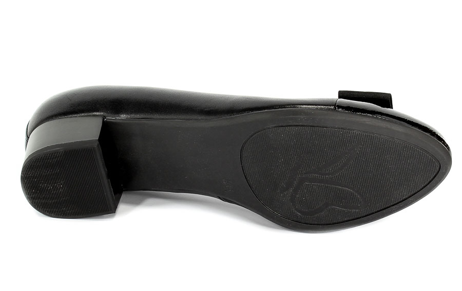 Czółenka Caprice 9-22303-21 026 H Blk Nappa Comb