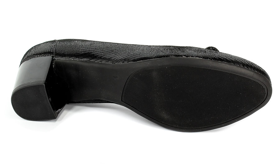 Czółenka Caprice 9-22308-21 010 G Black Reptile
