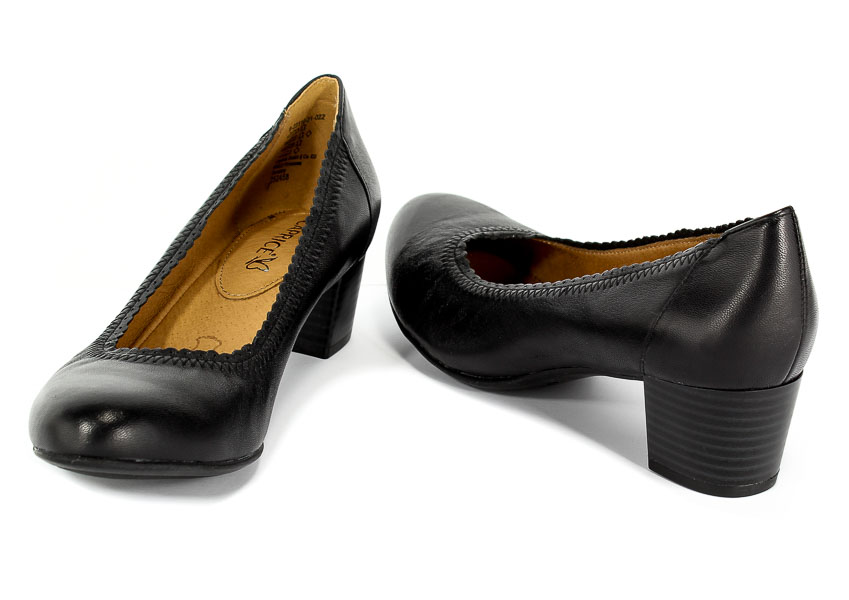 Czółenka Caprice 9-22310-21 022 G Black Nappa