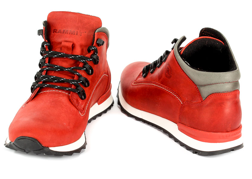 Trzewiki Rammit 906/5 Czerwony CH-35