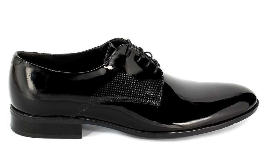 Półbuty Trio 3145-01-E-01-0 Czarny