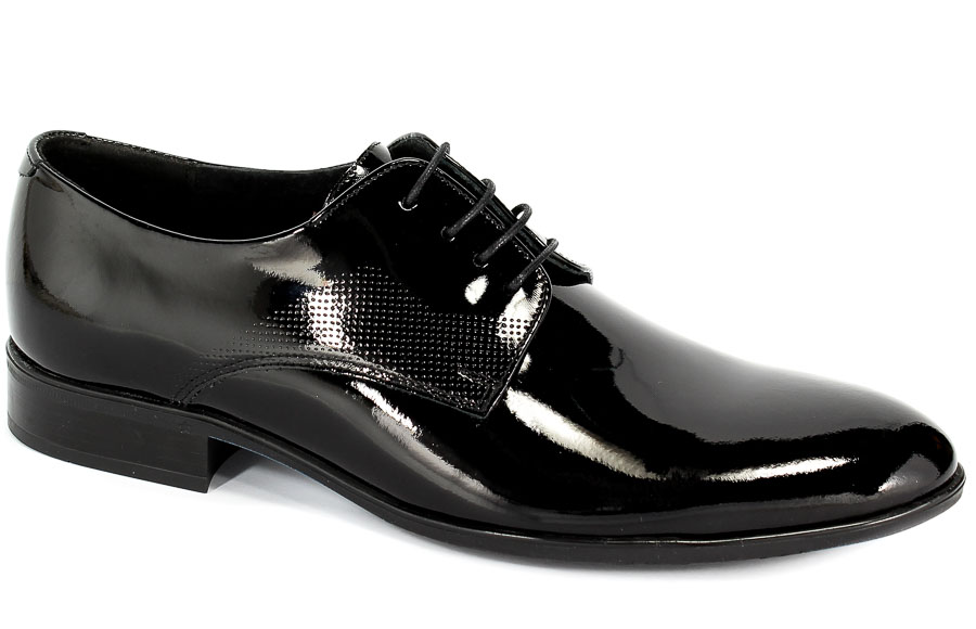 Półbuty Trio 3145-01-E-01-0 Czarny