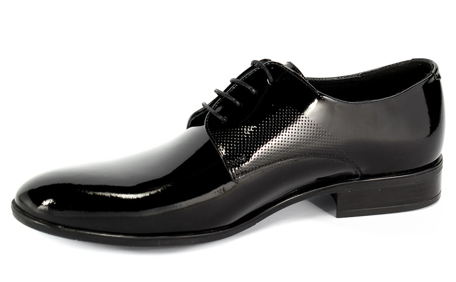 Półbuty Trio 3145-01-E-01-0 Czarny